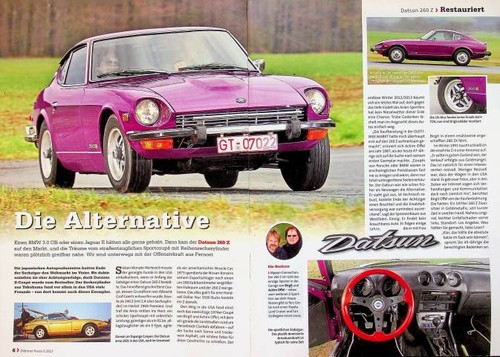 Oldtimer praxis 2703 datsun - oldtimer,