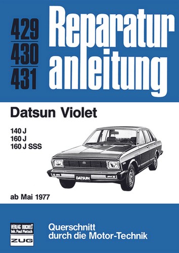 Datsun violet mai 1977 - violet,