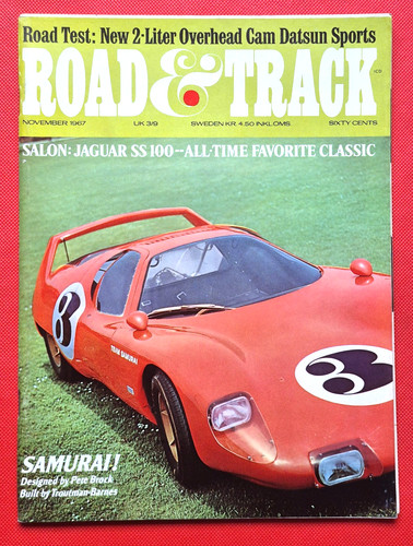 Road track nov - road, 1967