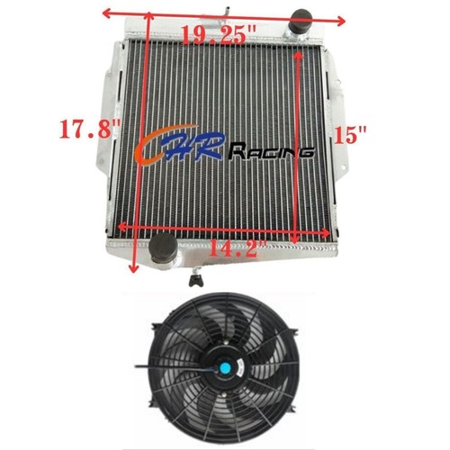 Alu radiator fan - for, datsun
