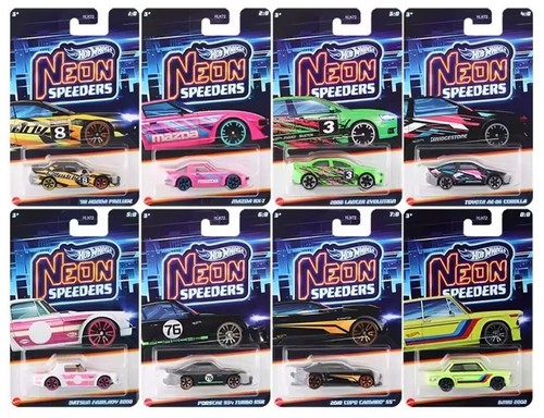 Hot wheels neon speeders 64 - hot,