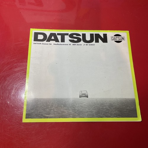 Datsun swiss range prospekt - range,