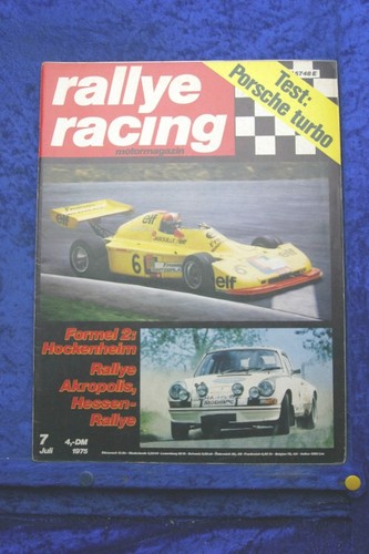 Rallye racing escort - racing, 7/75