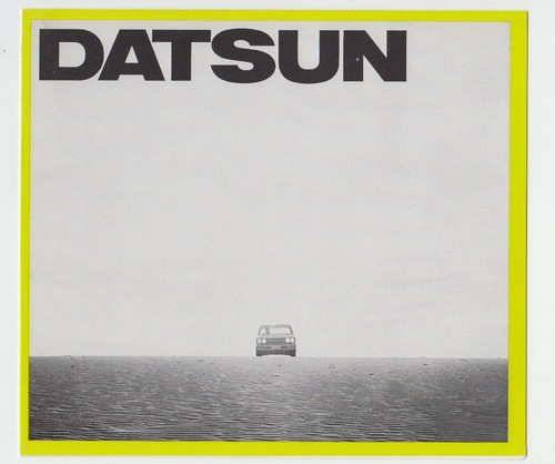 Datsun prospekt brochure ca - datsun,