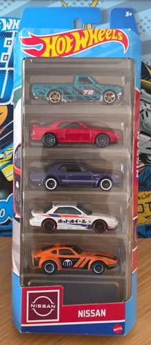 Hot wheels 5er pack nissan - hot,