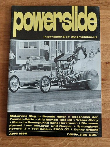Powerslide 1968 datsun 2000 - powerslide, 04/1968