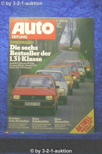 Auto zeitung datsun - auto, 8/78