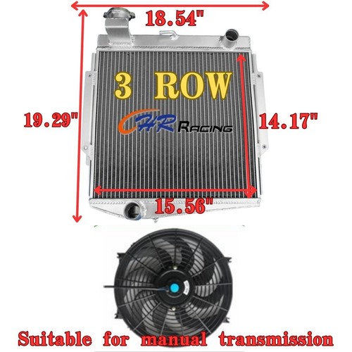 Aluminum radiator fan - aluminum, for