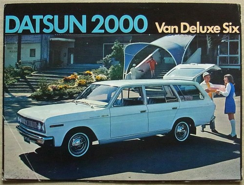 Datsun 2000 van deluxe six - datsun,