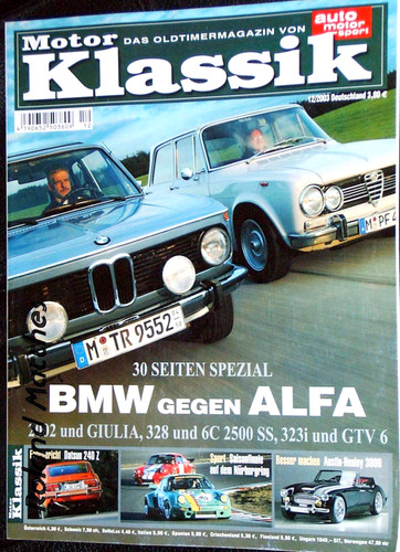 Motor klassik bmw - klassik, 12-03+bmw